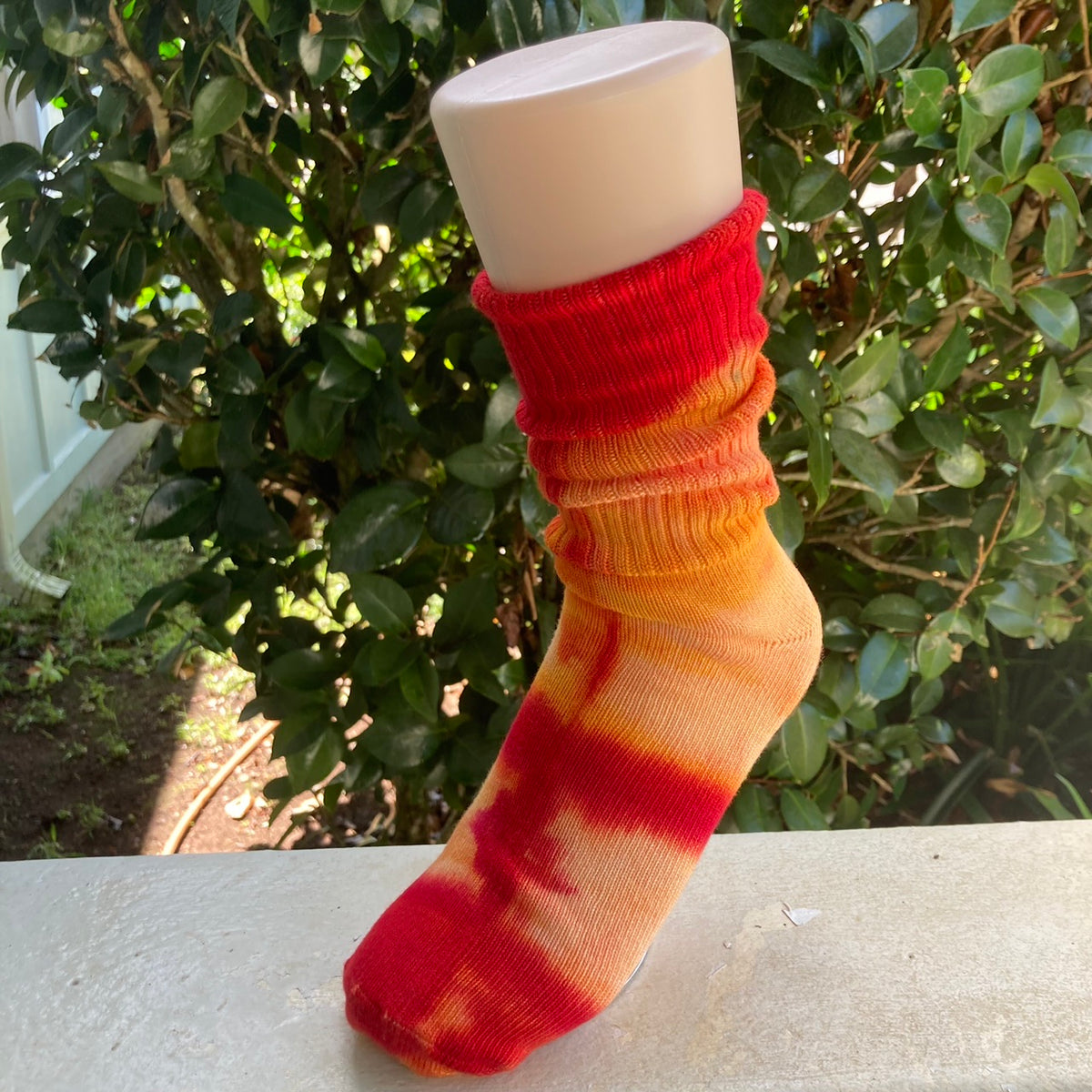 Hand Dyed Bamboo ANKLE Socks