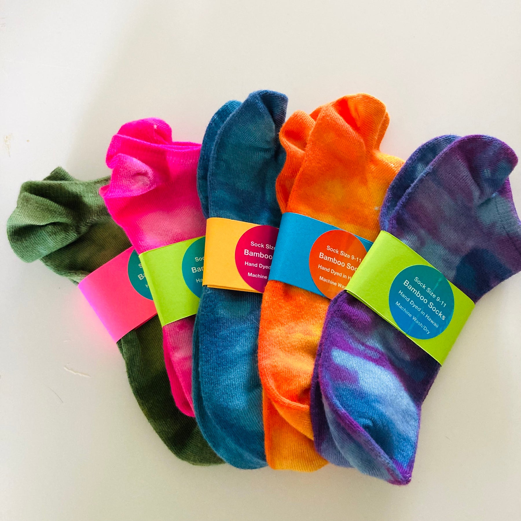 Set of 5 Bamboo ANKLE Socks