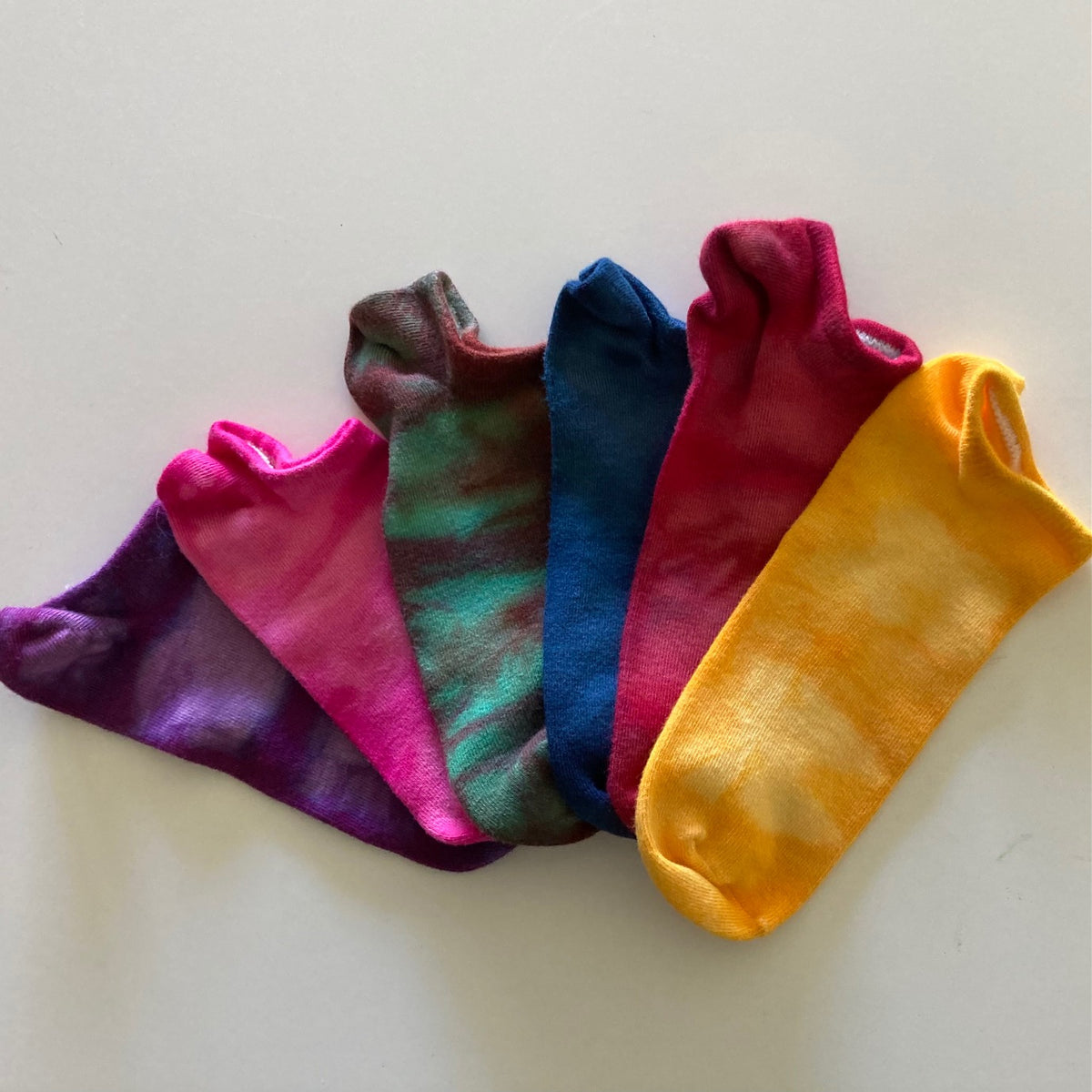 Hand Dyed Bamboo ANKLE Socks