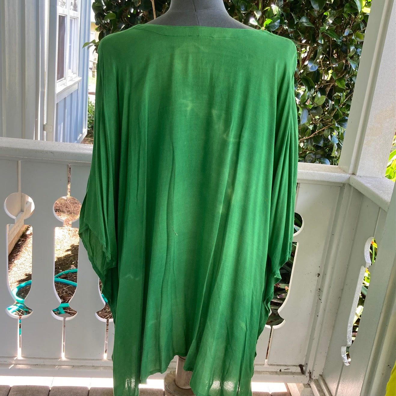 Coverup for Beach or Home Plus Size in Avocado Green