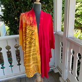 Ohe Kapala KiWrap In Red and Yellow
