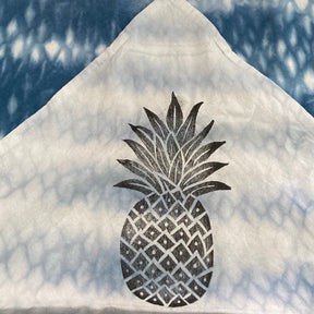 Shibori Honeycomb Pineapple Tea Towel